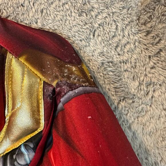 Superhero Costume Lot Captain America Iron Man M Medium Boys 8 10 Rubies - Picture 9 of 16